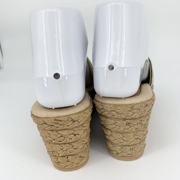 Pierre Dumas Weave Sandals Slides 5 Women Rainbow Strap Southwestern RainbowCore - Picture 6 of 11